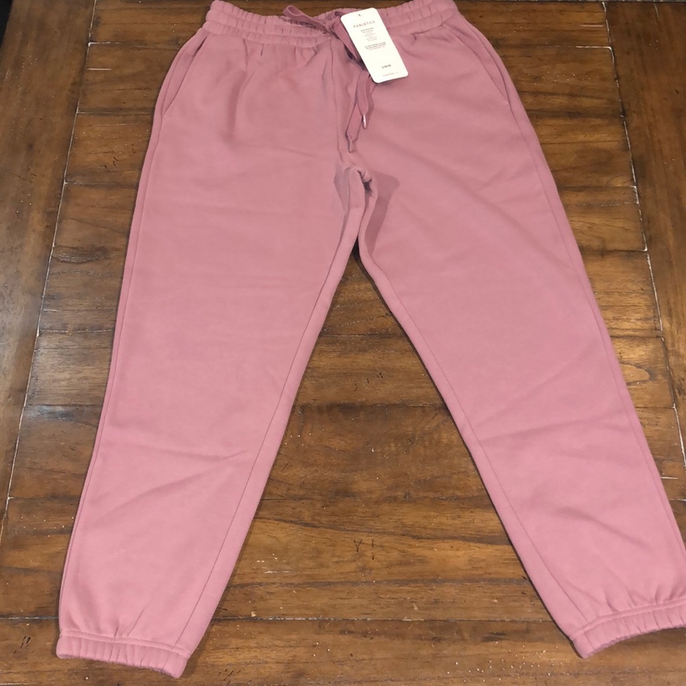 Fabletics Dusty Pink Joggers